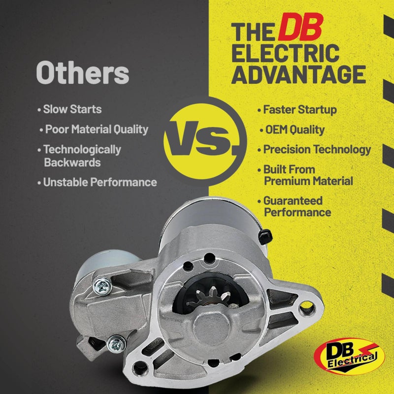DB Electrical 410-48264 Starter for Dodge Durango 2011-2015 5.7L /Jeep Commander 2006-2010 5.7, Grand Cherokee 2005-2015 5.7L /Ram 1500 2500 3500 Pickup 2011-2015 5.7L /56044736AB, 56044736AC - Image 5